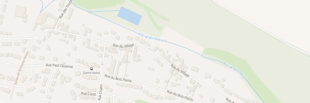 Plan du 23B Rue du Village à Magny-en-Vexin