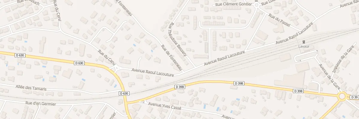 Plan du 5 Rue Théodose Bessery à Lavaur