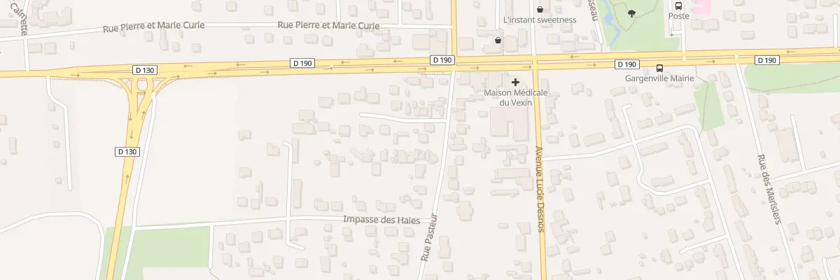 Plan du 59 Rue Pasteur à Gargenville