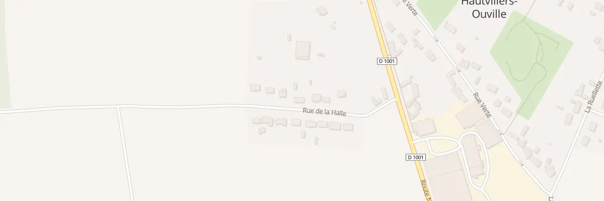 Plan du 160 Rue de la Halle à Hautvillers-Ouville