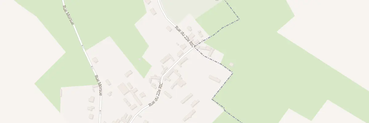 Plan du 15 Rue du 22eme Ri à Huchenneville