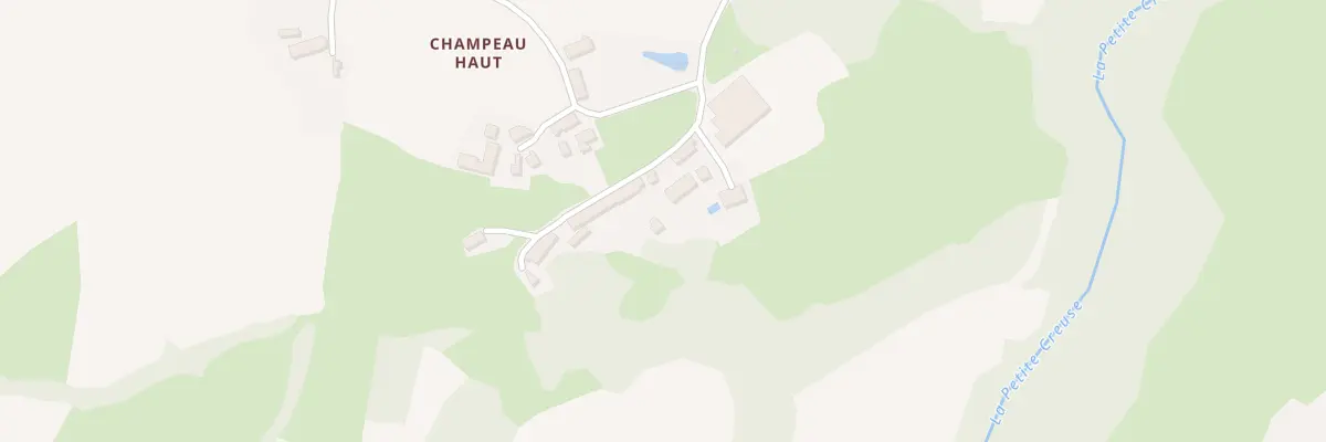 Plan du 5200 Champeau de Haut à Chéniers