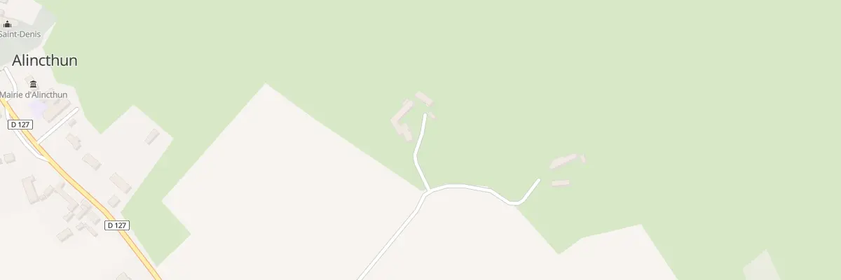 Plan du 25 Rte de Desvres à Alincthun
