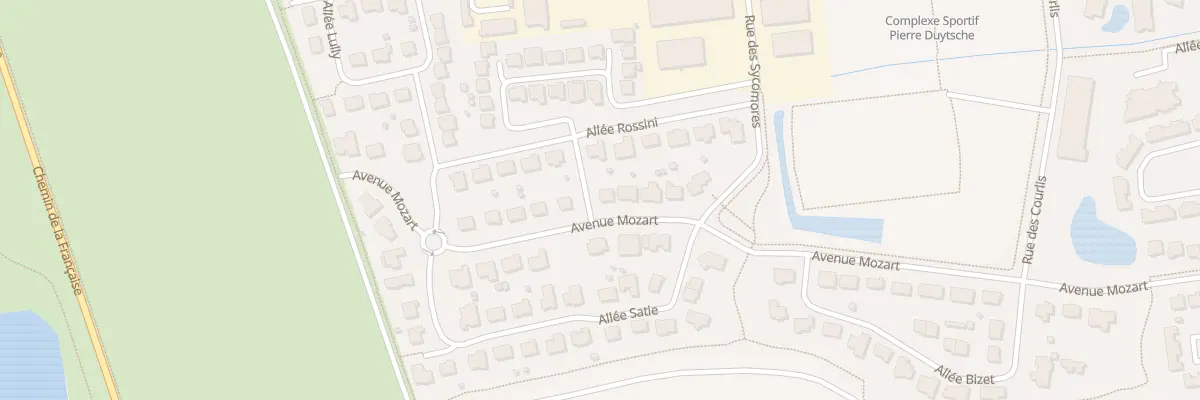 Plan du 56 Av Mozart à Sangatte