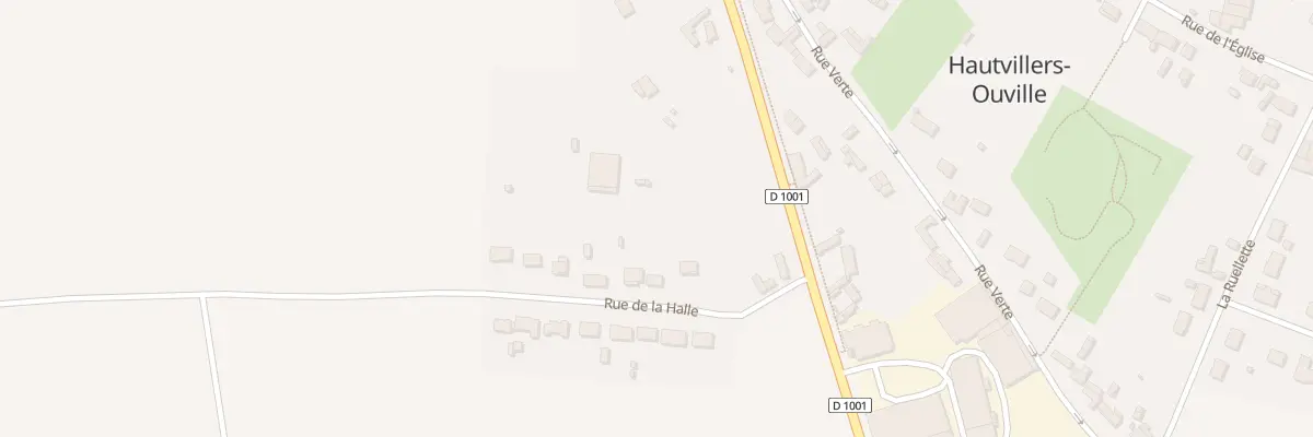 Plan du 100 Rue de la Halle à Hautvillers-Ouville