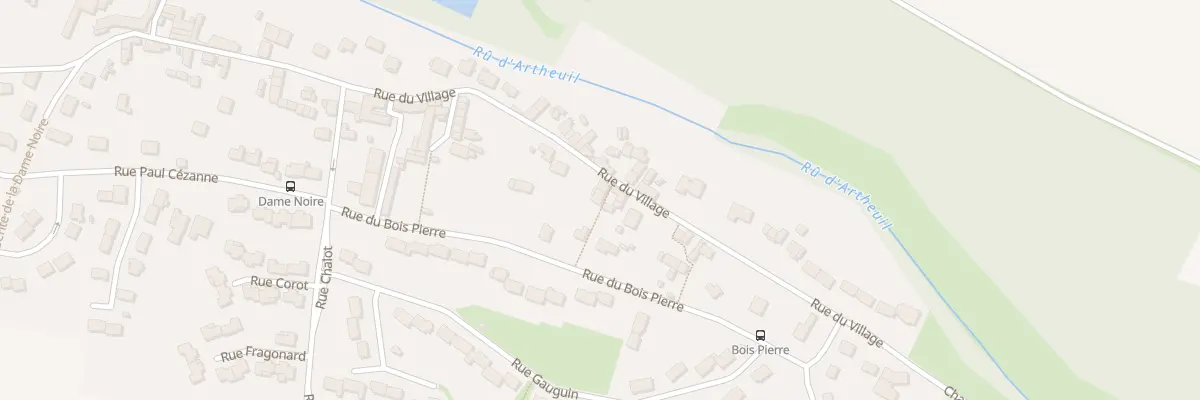 Plan du 54B Rue du Village à Magny-en-Vexin