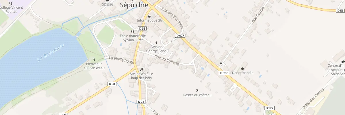 Plan du 5558 Rle des Promenades à Neuvy-Saint-Sépulchre