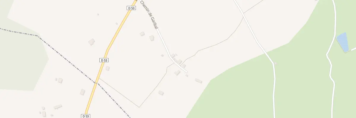 Plan du 201 Chem de Garibal à Promilhanes