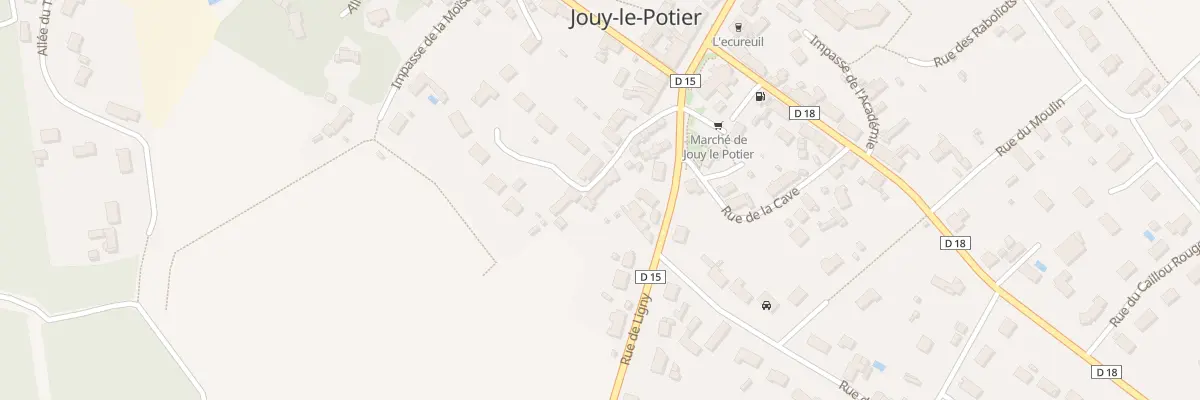 Plan du 75 Imp de la Blottière à Jouy-le-Potier