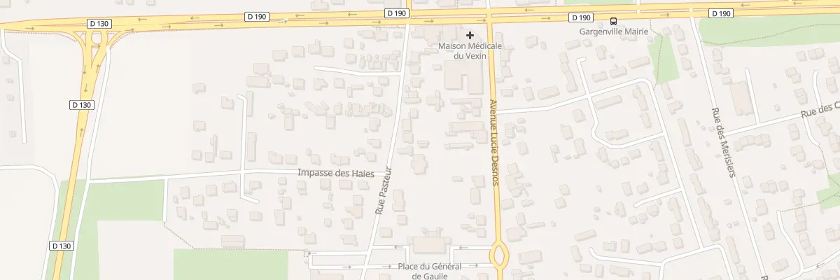 Plan du 54 Rue Pasteur à Gargenville