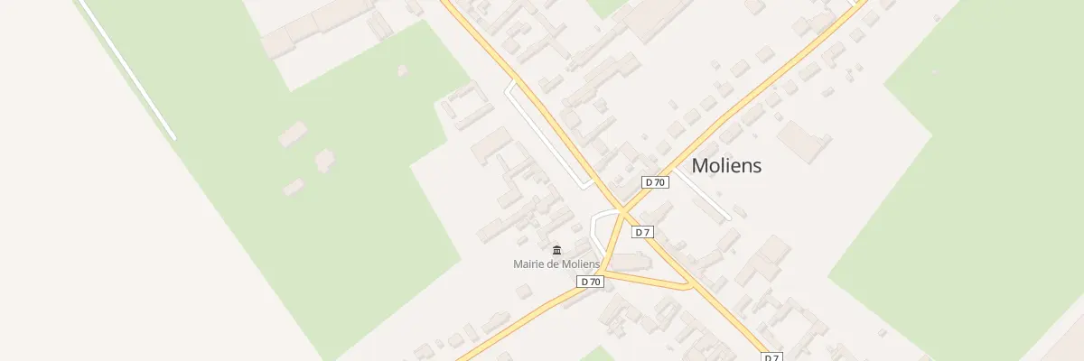 Plan du 9 Rue de Picardie à Moliens
