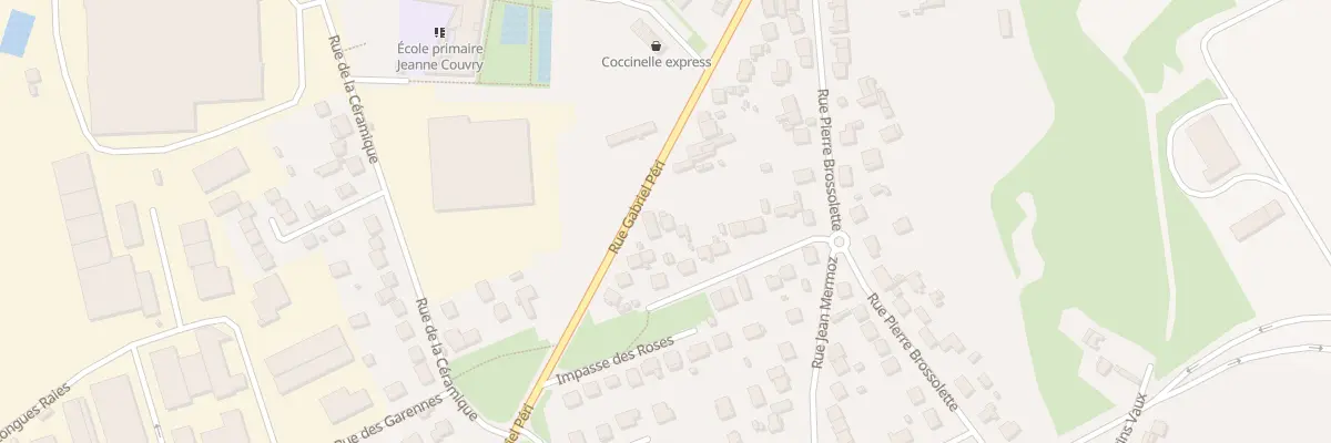Plan du 26 Rue Gabriel Péri à Gargenville