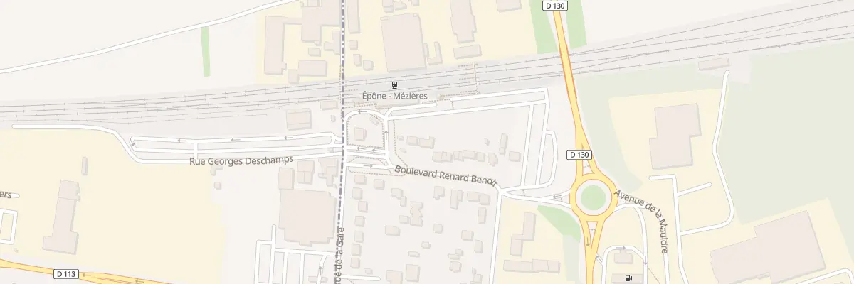 Plan du 3 Bd Renard - Benoit à Épône