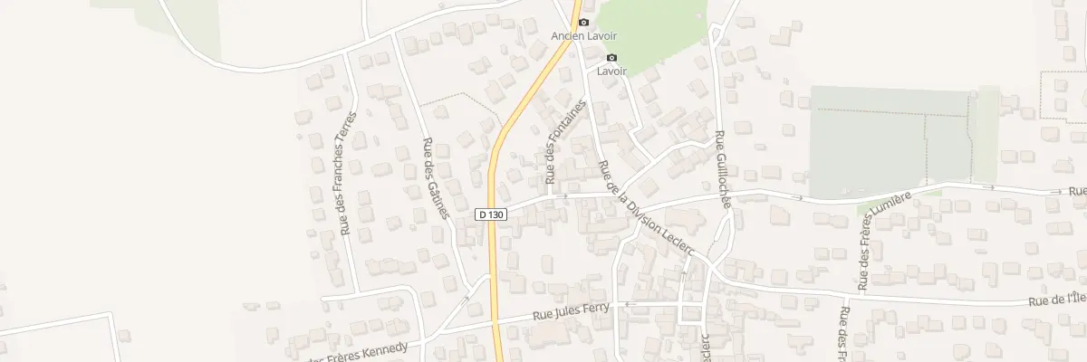 Plan du 1 Rue des Fontaines à Gargenville