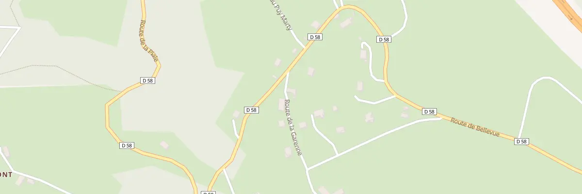 Plan du 5055 Le Massoulier aux Angles-sur-Corrèze