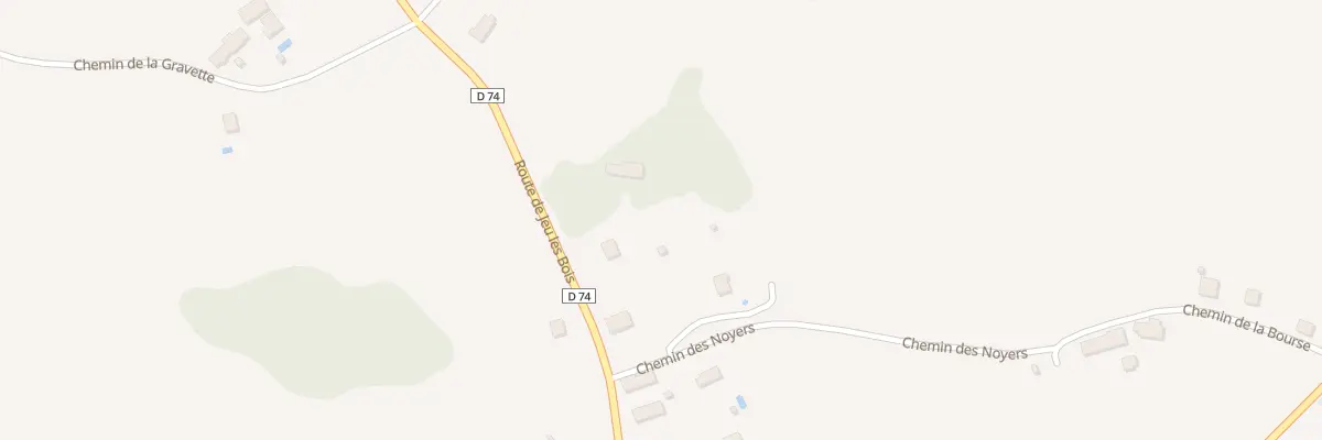 Plan du 4 Rte de Jeu les Bois à Lys-Saint-Georges