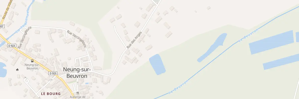 Plan du 34 Rue des Anges à Neung-sur-Beuvron