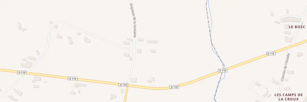 Plan du 4A Imp de la Fontaine à Tourtrol