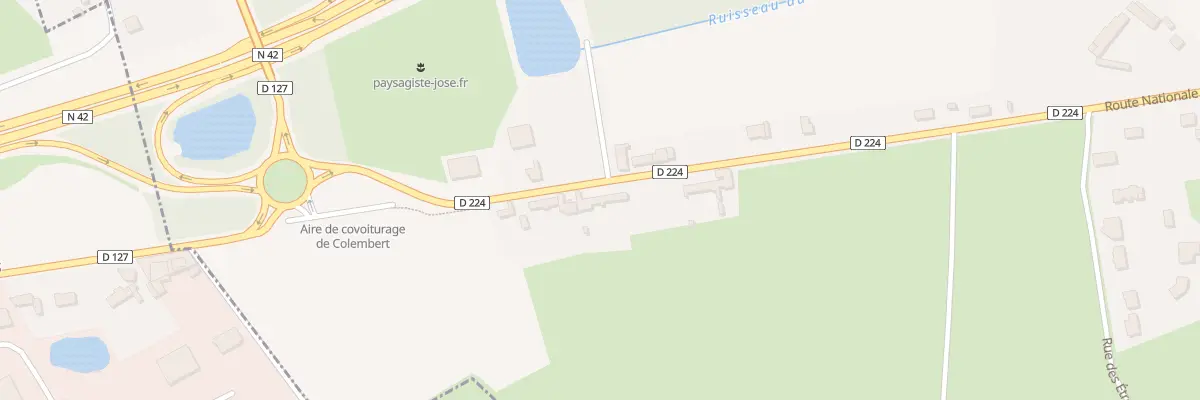 Plan du 105 Rue du Plouy à Colembert