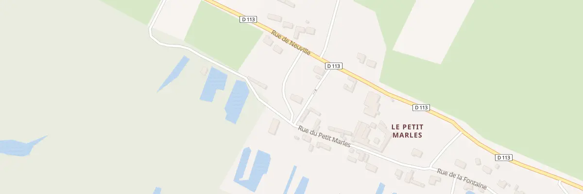 Plan du 1 Imp Pature A Joncs à Marles-sur-Canche