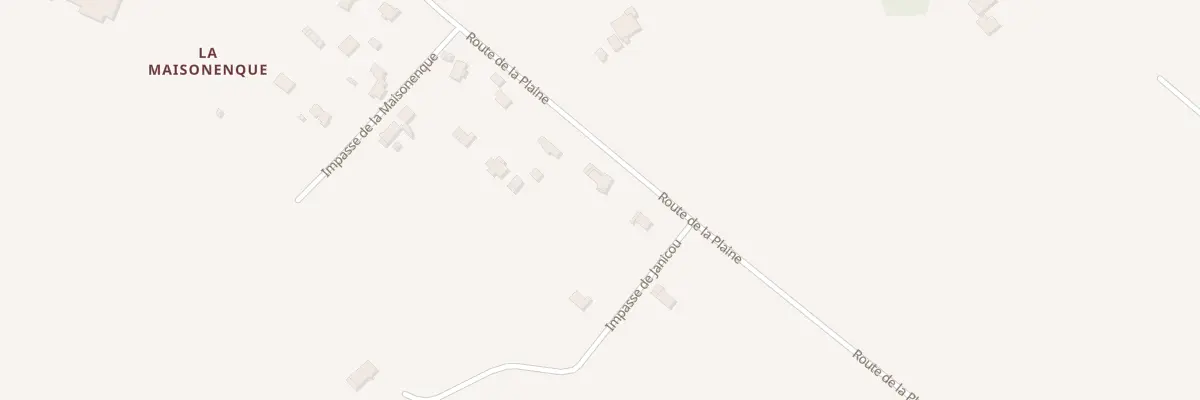 Plan du 1505 Rte de la Plaine à Parisot