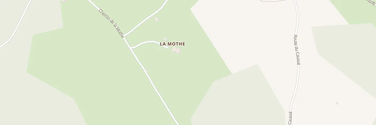 Plan du 381 Che de la Mothe à Saint-Beauzile