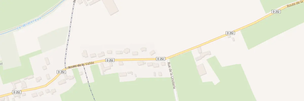 Plan du 90 Rte de la Vallee à Colembert
