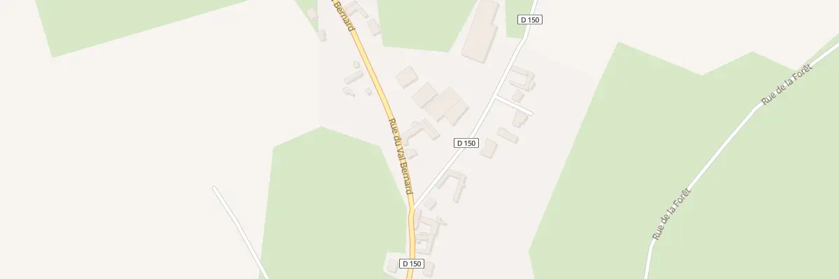Plan du 2 Rue du Val Bernard à Montcavrel