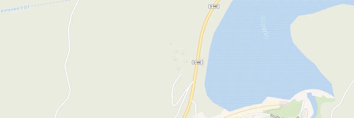 Plan du 25 Rte de Guéret à Treignac