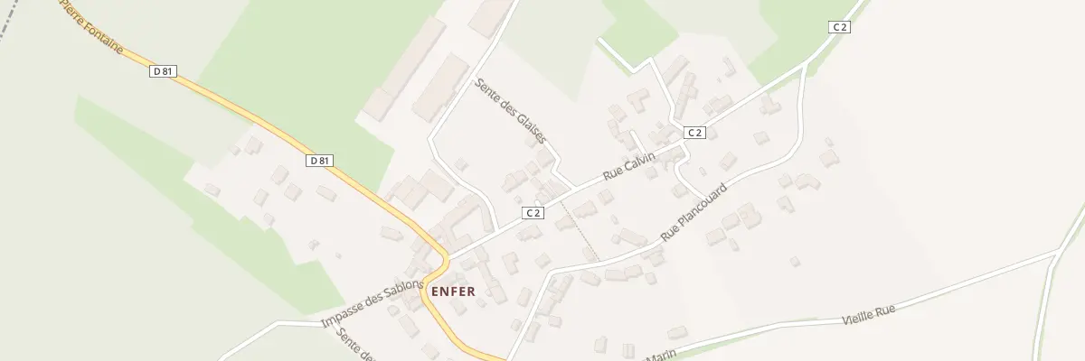 Plan du 14 Rue Calvin à Wy-dit-Joli-Village