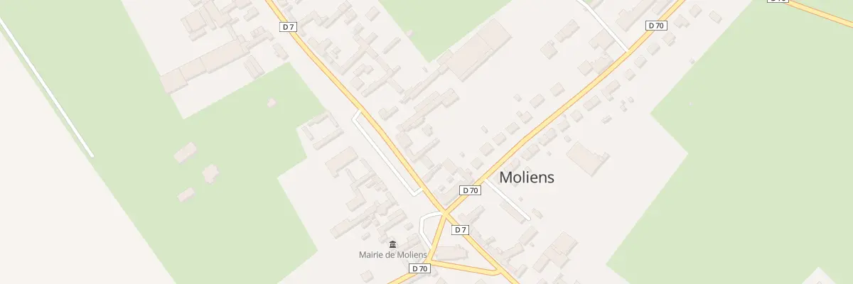Plan du 6 Rue de Picardie à Moliens