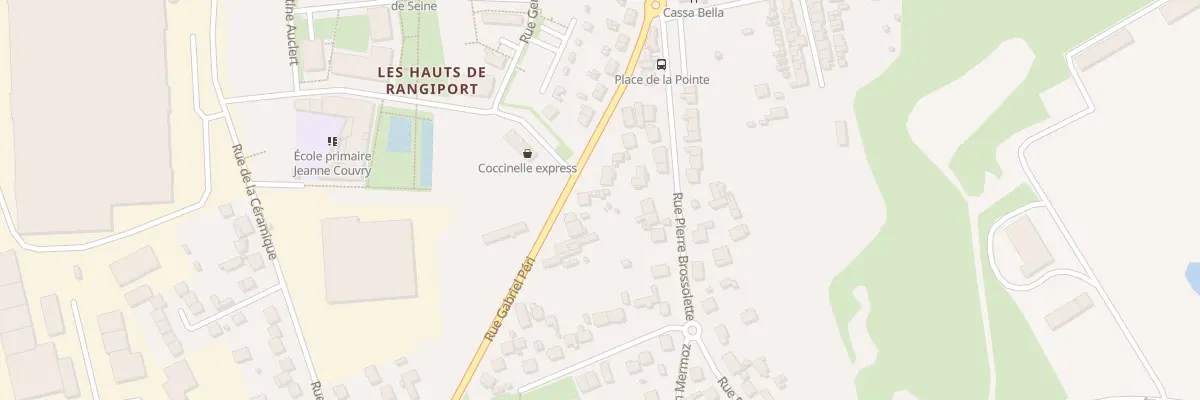 Plan du 44 Rue Gabriel Péri à Gargenville