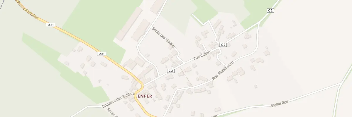 Plan du 12 Rue Calvin à Wy-dit-Joli-Village