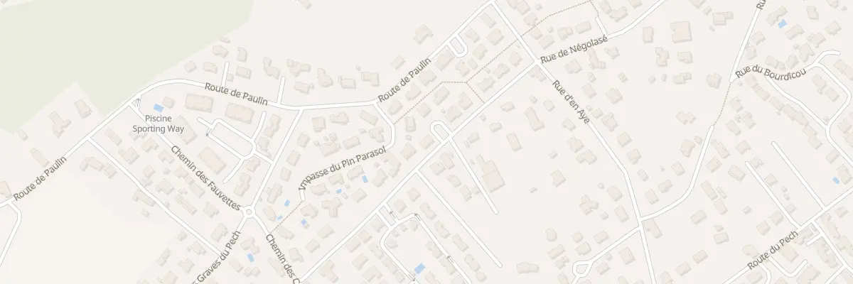 Plan du 38 Rue Négolasé à Lavaur
