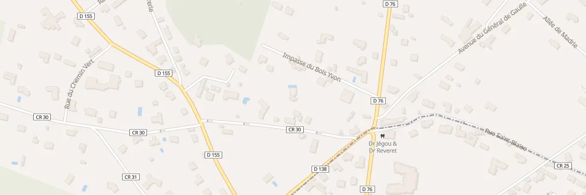 Plan du 6 Rue de la Mare Chantreuil à Méré