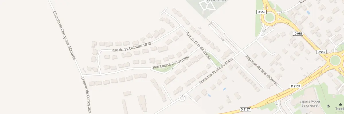 Plan du 7 Rue Louise de Larnage à Ormes