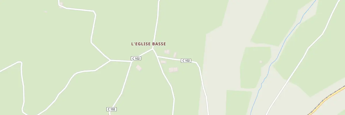 Plan du 5001 L’Eglise Basse à Loubressac