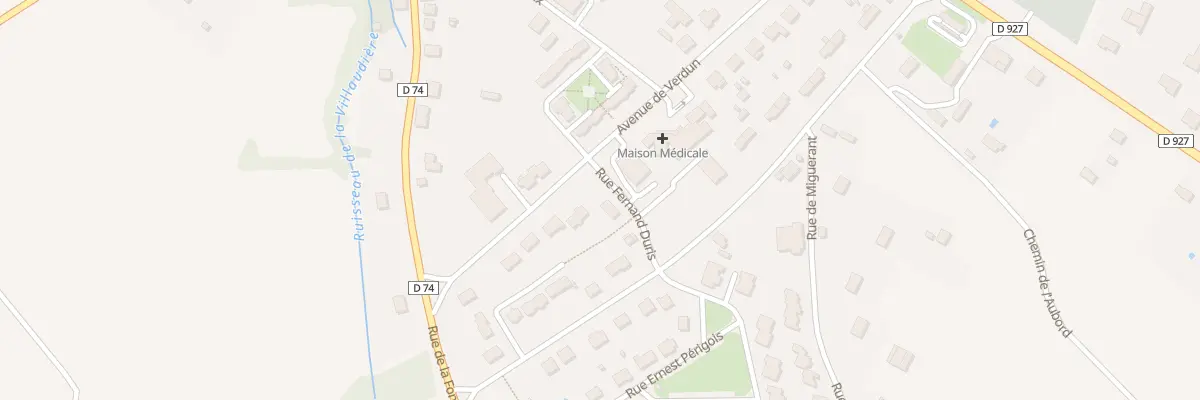 Plan du 5281 Rue Fernand Duris à Neuvy-Saint-Sépulchre