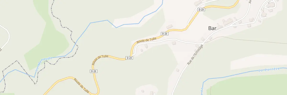Plan du 5 Rue des Chabanes à Bar