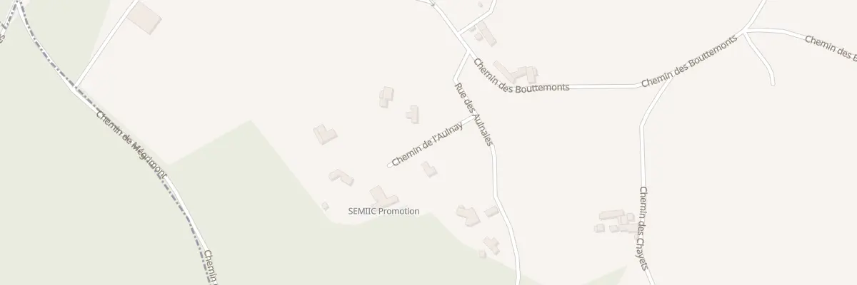 Plan du 6B Che de l’Aulnay à Lainville-en-Vexin