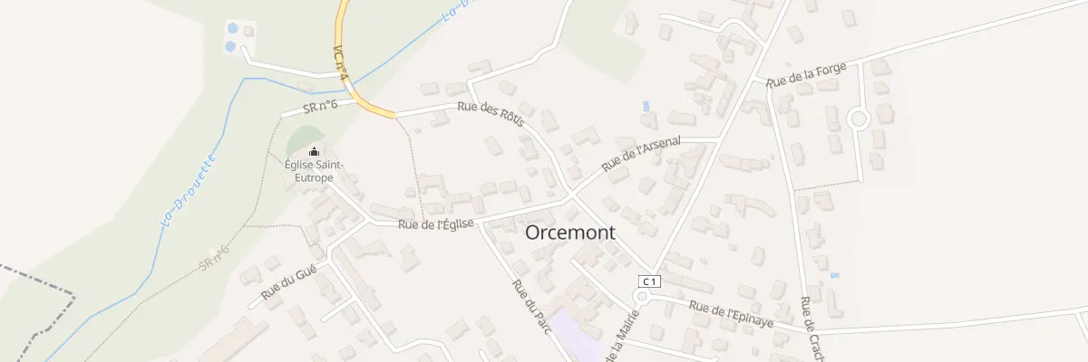 Plan du 3 Rue des Rotis à Orcemont