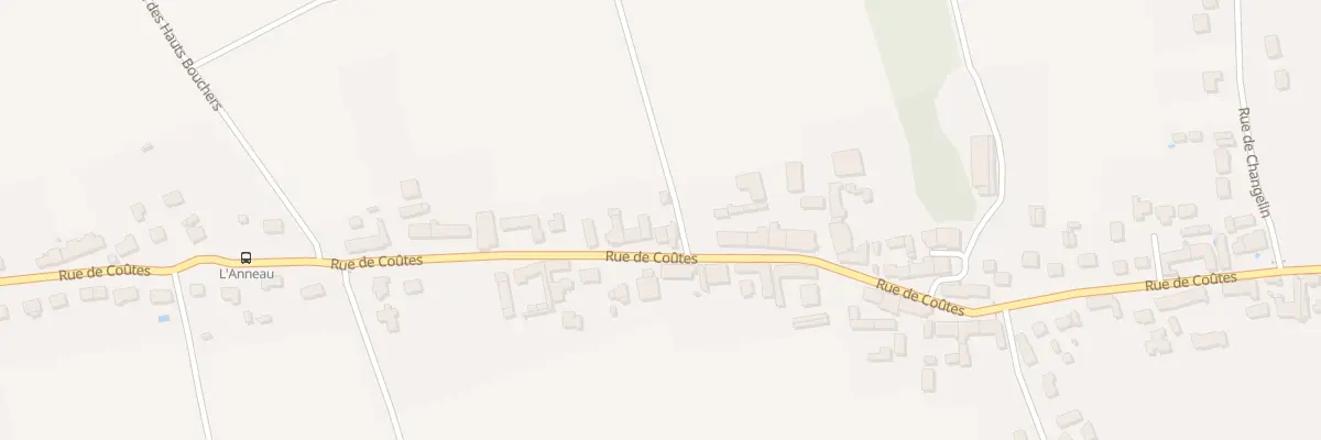 Plan du 126B Rue de Coûtes à Ingré