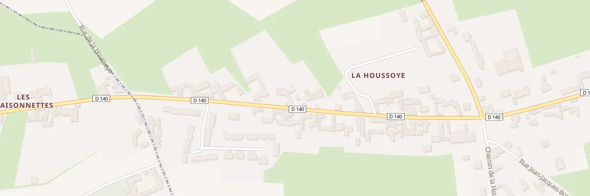 Plan du 26 Rue de la Houssoye à Buire-le-Sec