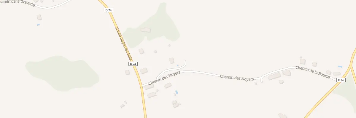 Plan du 1 Che des Noyers à Lys-Saint-Georges