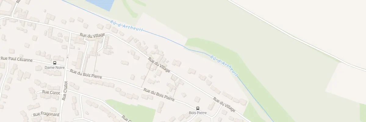 Plan du 43 Rue du Village à Magny-en-Vexin