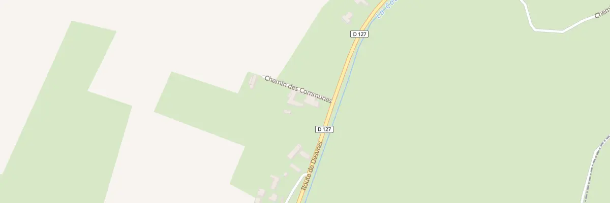 Plan du 1 Che des Communes à Parenty