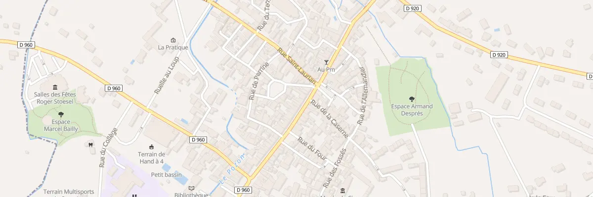 Plan du 46 Gr Grande Rue à Vatan