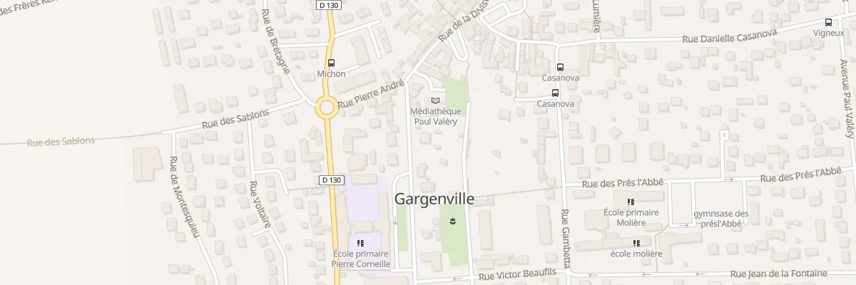 Plan du 36 Av Mademoiselle Dosne à Gargenville