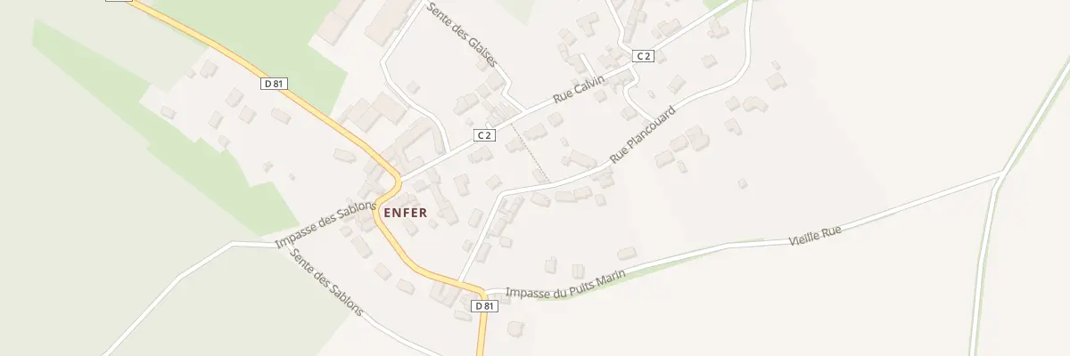 Plan du 8B Rue Calvin à Wy-dit-Joli-Village