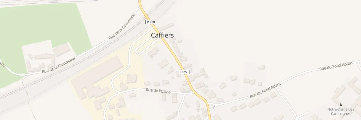Plan du 831 Rue Principale à Caffiers
